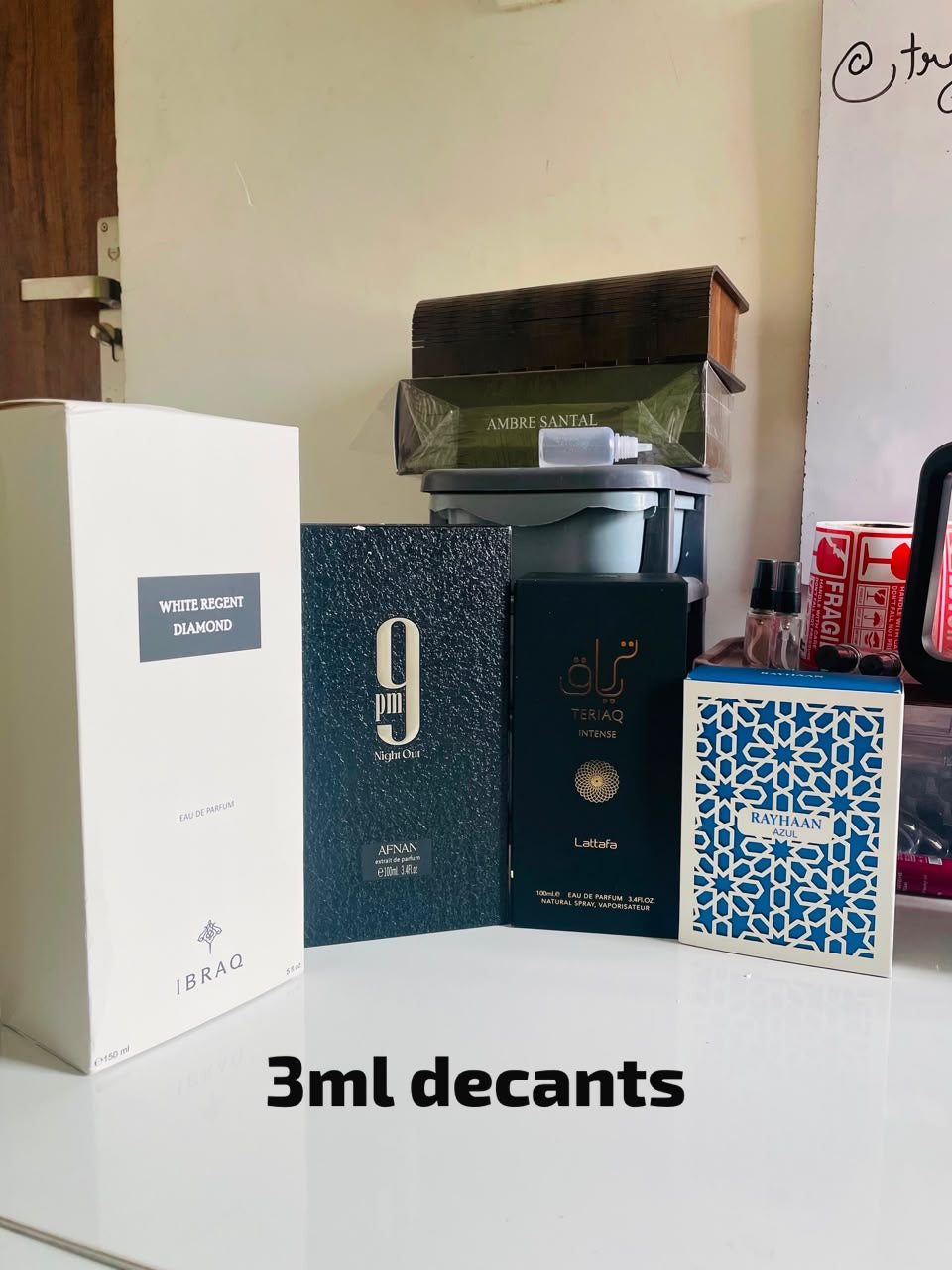 3 ML Decant bundle
